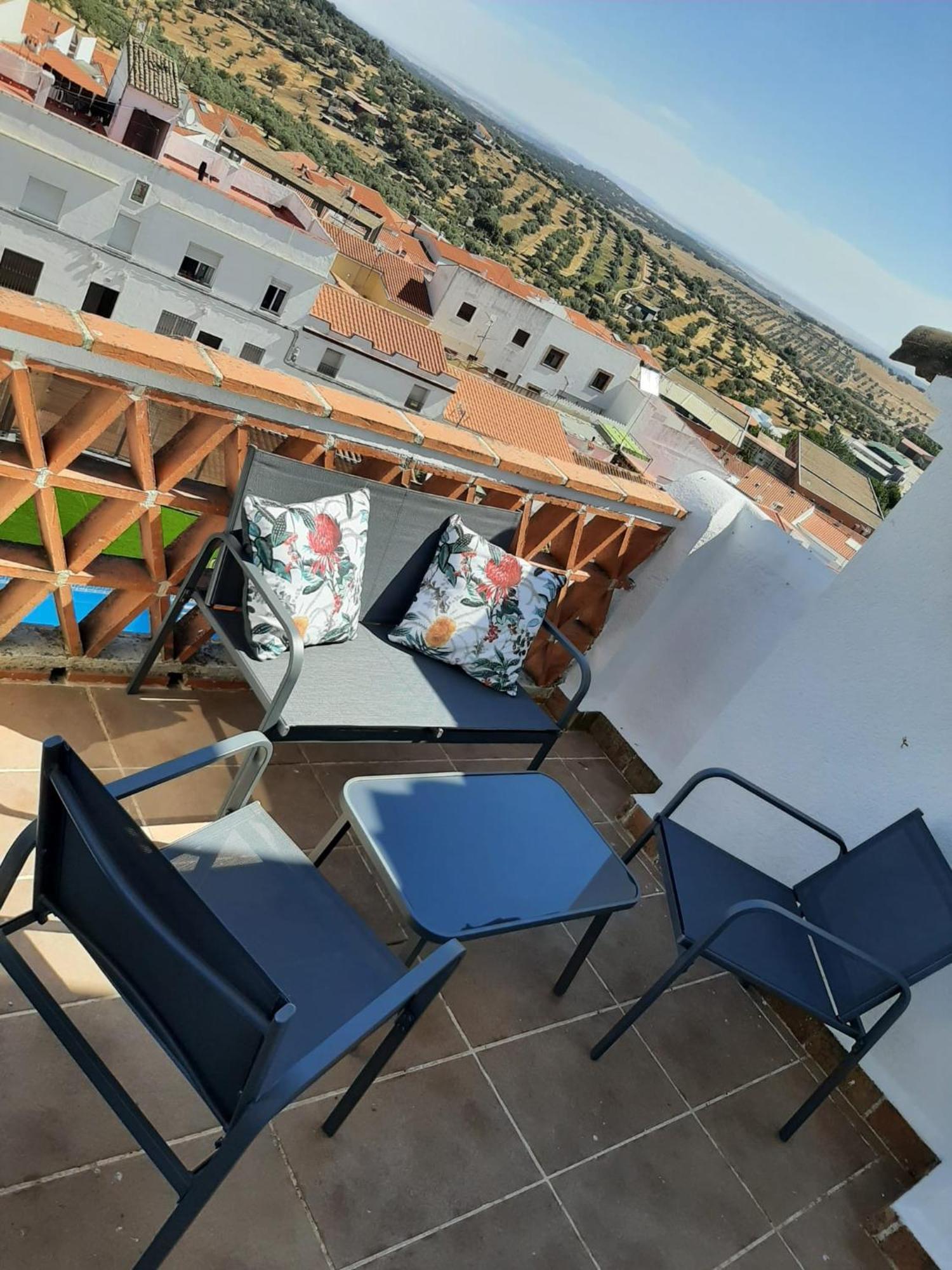Segura de León La Martela De Segura Apartamento Rural Piscina מראה חיצוני תמונה